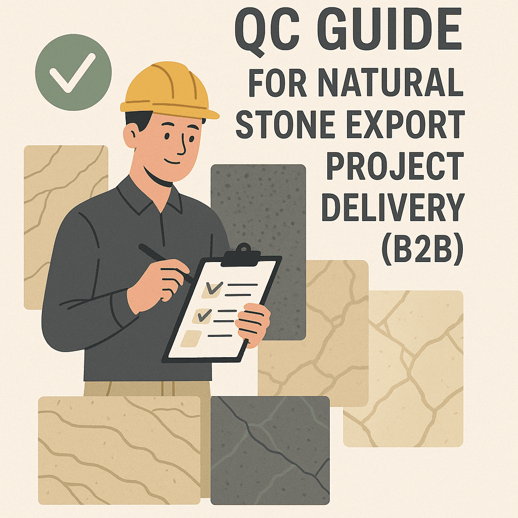 Simple QC Guide for Natural Stone Export Project Delivery (B2B)