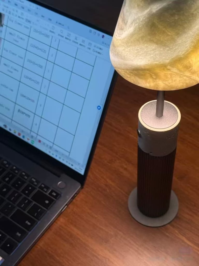 Home Decor Stone Desk Lamp1